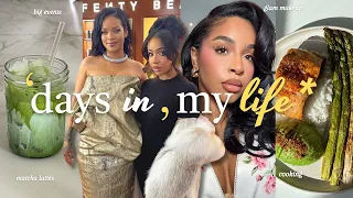 Weekly vlog: date avec Rihanna + event Huda Beauty + recettes matcha & rangement cuisine