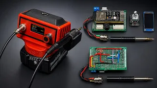 DIY GOOT Soldering Station with ESP32-S3 | Makita 18V + Temperature Control + 3D Printed Case