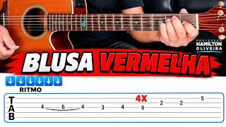 Relíquia Sertaneja no violão, Blusa Vermelha com Tablaturas