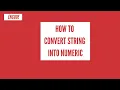 How to convert string varaible into numeric using encode command in Stata