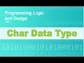 PLD Getting Character Input from Keyboard Java Programming V18