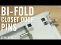 How to Install Bi-Fold Closet Door Pins