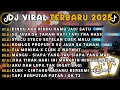Download Lagu DJ TIKTOK TERBARU 2025||DJ RINDU AKU RINDU KAMU JADI SATU🎵DJ SU JAUH SA TANAM HATI TAPI TRA HASIL