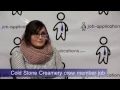 Cold Stone Creamery Interview - Crew Member 2