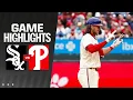 White Sox vs Phillies Game Highlights 24 MLB Highlights
