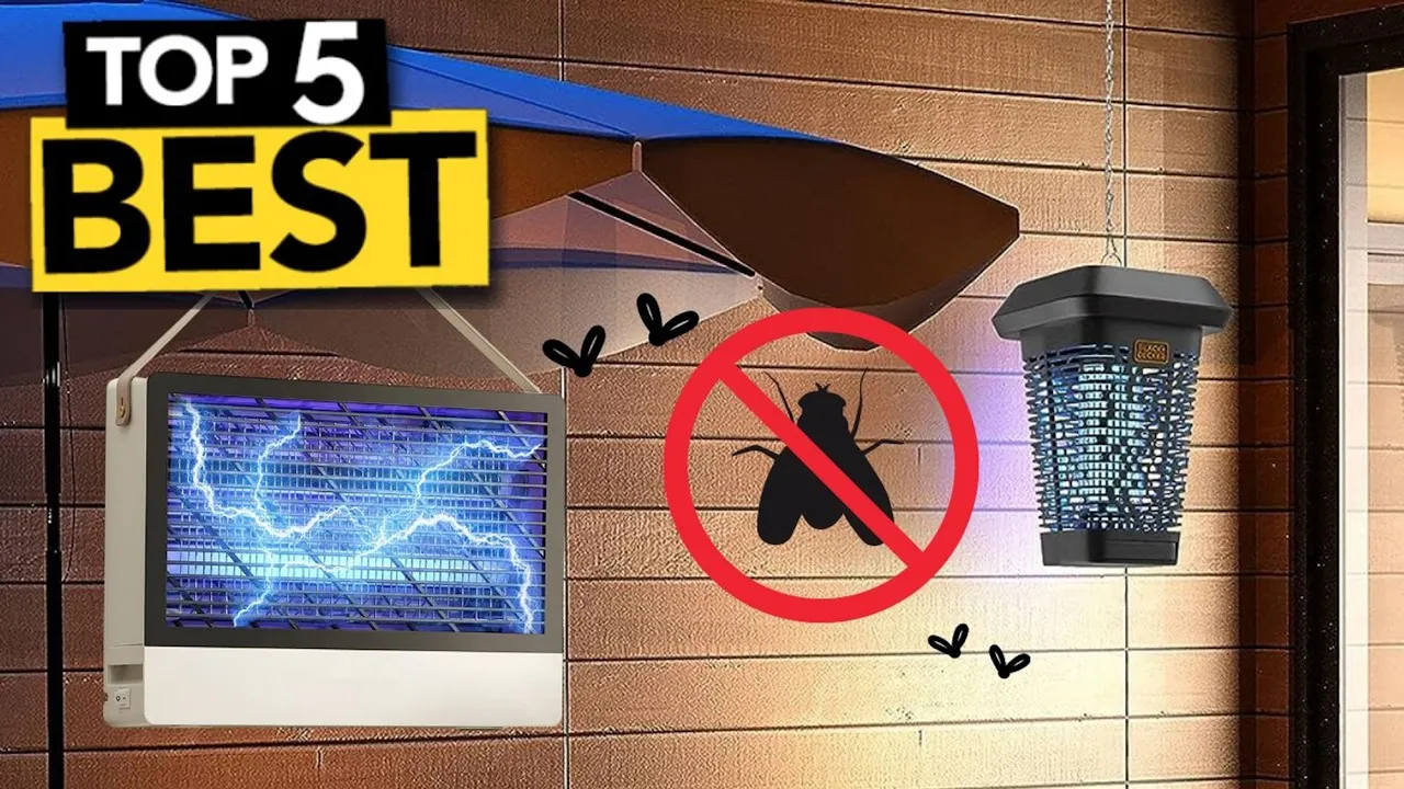 TOP 5 Best Bug Zappers for Chemical-Free Pest Control [ 2023 Buyer's Guide ]