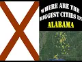 Alabama Top 100 Cities 2024 Population Estimates