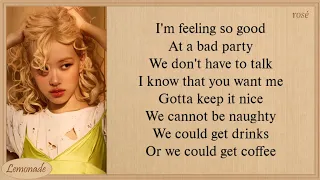 ROSÉ Drinks Or Coffee Lyrics 