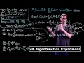 Eigenfunction Expansions - Partial Differential Equations Lecture 28