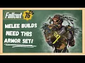 Thorn Armor Makes Melee Builds NUKE - Fallout 76