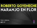 Roberto Goyeneche - Naranjo En Flor - Karaoke Instrumental