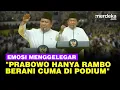 [FULL] Menggelegar di HUT Golkar, Prabowo Emosi Dianggap Rambo Cuma di Panggung