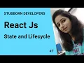 State and Lifecycle of Component in React in Hindi 2021 React js setstate method
