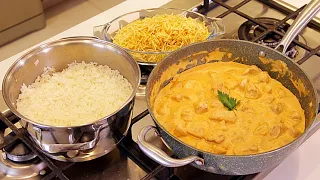 ALMOÇO DE DOMINGO COMPLETO NUNCA MAIS ERRE NO SEU STROGONOFF DE FRANGO | FÁCIL RÁPIDO