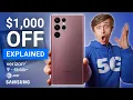 The Best Galaxy S22 Ultra Deals Explained