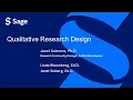 Qualitative Research Design