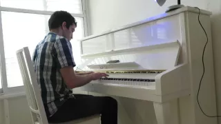 עידן עמדי חלק מהזמן קאבר פסנתר Idan Amedi 