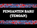 Download Lagu Penganten Baru (Temoan) [Karaoke]