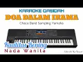 Download Lagu DOA DALAM IRAMA EL SURAYA - Karaoke Nada Wanita | Chaca Band Sampling Yamaha