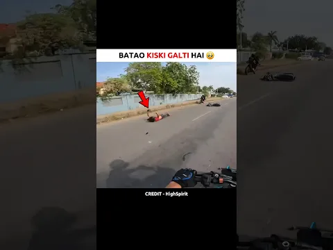 Aaj Toh Bach Gaya π #shorts #motovlog #bike #ktm