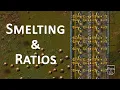 How to Work with Ratios and do Smelting Factorio Quick Tutorials