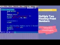 C - Program to Multiply Two Floating-point numbers Using Turbo C Tutorial in