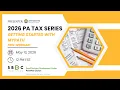 2026 PA Tax Series Getting Started with myPATH