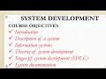 Form 3 Computer Studies full topic System development KCSE Syllabus