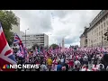 Download Lagu Tens of thousands march at far-right rally in London