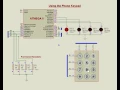 Phone Keypad in Proteus Software - Matrix Keypad Interfacing Using Proteus
