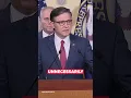 Mike Johnson Welcome to the Democrat shutdown 2025 Government Shutdown