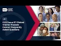 Center for Cancer Research Focus RT Clinical Trial for Prostate Cancer Frequently Asked Questions