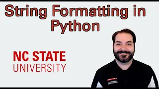 String Formatting in Python