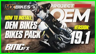 How To Install OEM Bikes Pack v19 1 Jan 25 MX Bikes
