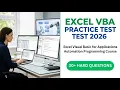 2026 Excel VBA Practice Test Master Visual Basic for Applications Automation Programming