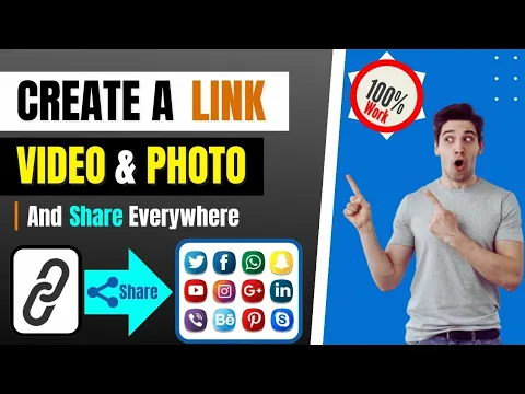 Download MP3 Create LINK Or URL For Your Video And Photo Without Any App 2023 | How To Create A Link For Video