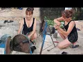 Genius girl repairs banana slicer to help farmers  