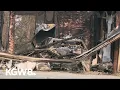 Spokane residents reconnect in ruined neighborhood as fires reach containment