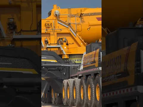 Biggest Mobile Crane XCMG XCA4000 |heavy lifting Equipments #shorts #viral