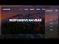 Making a Responsive Navbar in HTML CSS - Explained from A to Z with Menu Hamburger