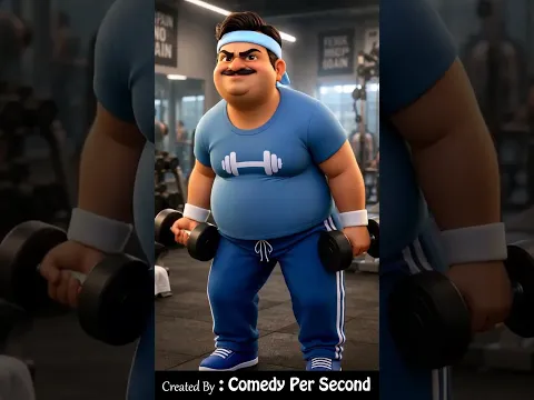 कचौड़ी vs जिम 🥟💪| Comedy Per Second #shorts #jokes #comedy| Comedy Per Second #shorts #jokes #comedy