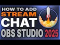 How to Add Chat to OBS Studio 2025 Using StreamElements Step-by-Step Tutorial