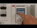 ABB ACH580 Variable Frequency Drive Backup and Restore Function