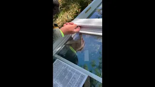 Window mullion installation