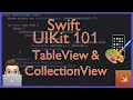 TableView CollectionView Swift UIKit Xcode Tutorial