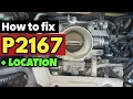 P2167 p2167 Throttle Position Sensor C Maximum Stop Performance code p2167 p2167 obd2