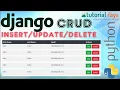 Part-2 2019 Create Form Insert Data Django MySql CRUD Tutorials