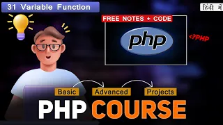 PHP Variable Function Tutorial PHP Tutorial for MSBTE Diploma Students -