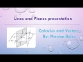 Three planes intersecting in a unique point