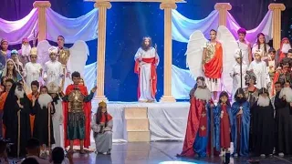 عرض الرؤيا  تسبحة باكر للقديسين  مجموعة أبي سيفين الكشفية   فريق أشبال   دندنها